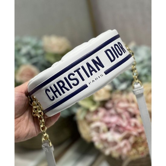 Fake Christian Dior Micro Dior Vibe Hobo Bag Cream Replica