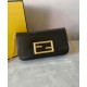 Replica Wallet On Chain With Pouches Black