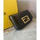 Replica Wallet On Chain With Pouches Black