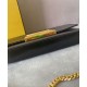 Replica Wallet On Chain With Pouches Black