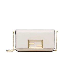 Replica Wallet On Chain With Pouches Cream