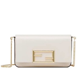 Replica Wallet On Chain With Pouches Cream