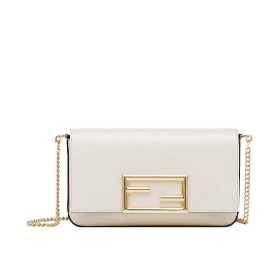 Replica Wallet On Chain With Pouches Cream