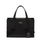 Replica Prada Re-Edition 1995 Brushed-Leather Mini Handbag Black