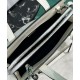 Replica Prada Re-Edition 1995 Brushed-Leather Mini Handbag Cream