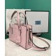 Fake Prada Re-Edition 1995 Brushed-Leather Mini Handbag Pink Replica