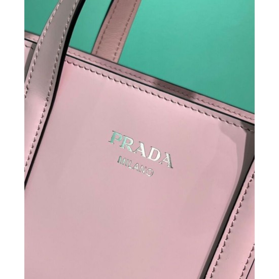 Fake Prada Re-Edition 1995 Brushed-Leather Mini Handbag Pink Replica