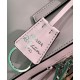Fake Prada Re-Edition 1995 Brushed-Leather Mini Handbag Pink Replica