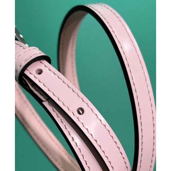 Fake Prada Re-Edition 1995 Brushed-Leather Mini Handbag Pink Replica