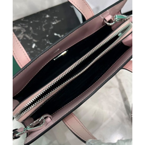 Fake Prada Re-Edition 1995 Brushed-Leather Mini Handbag Pink Replica