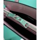 Fake Prada Re-Edition 1995 Brushed-Leather Mini Handbag Pink Replica