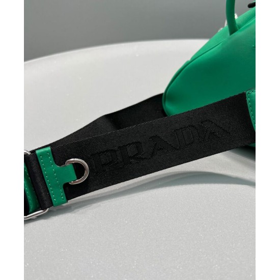 Replica Prada Triangle Bag Green