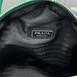 Replica Prada Triangle Bag Green
