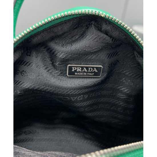 Replica Prada Triangle Bag Green