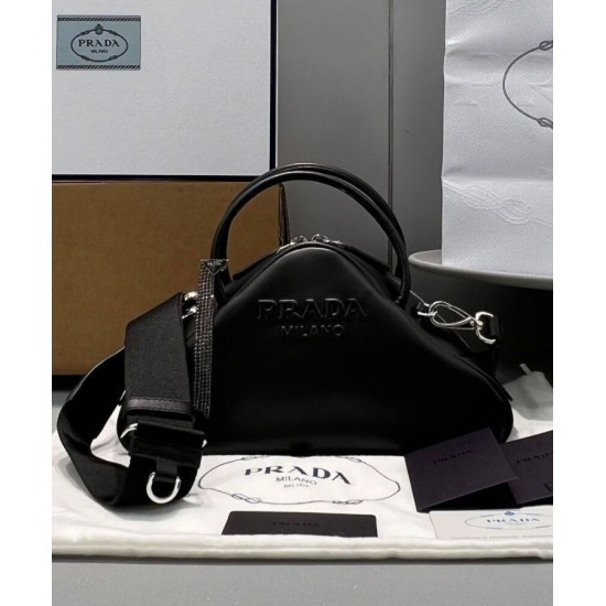 Replica Prada Triangle Bag Black