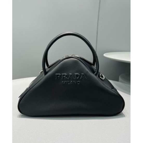 Replica Prada Triangle Bag Black