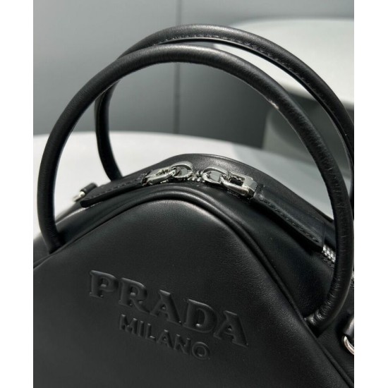 Replica Prada Triangle Bag Black