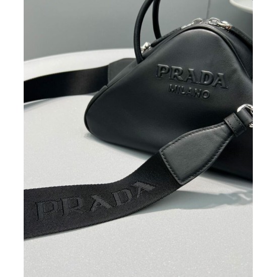 Replica Prada Triangle Bag Black