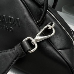 Replica Prada Triangle Bag Black