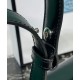 Fake Prada Embleme Brushed-Leather Bag Black Replica