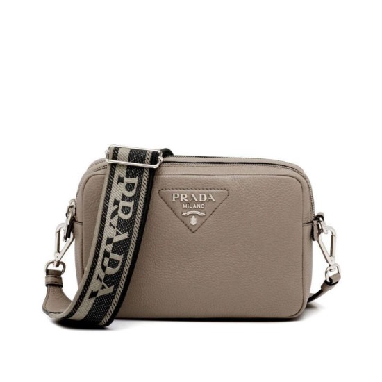 Replica Prada Bag With Shoulder Strap Gray