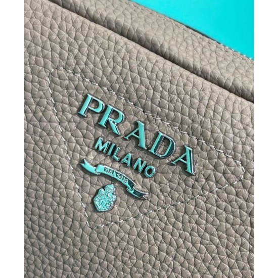 Replica Prada Bag With Shoulder Strap Gray