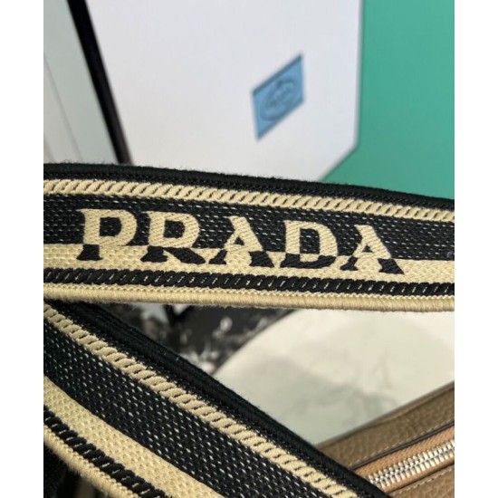 Replica Prada Bag With Shoulder Strap Gray