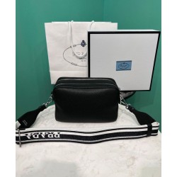 Replica Prada Bag With Shoulder Strap Black