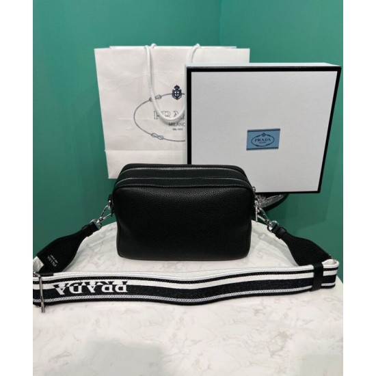 Replica Prada Bag With Shoulder Strap Black