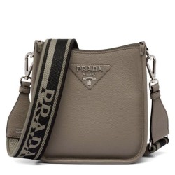 Replica Prada Mini Shoulder Bag Gray