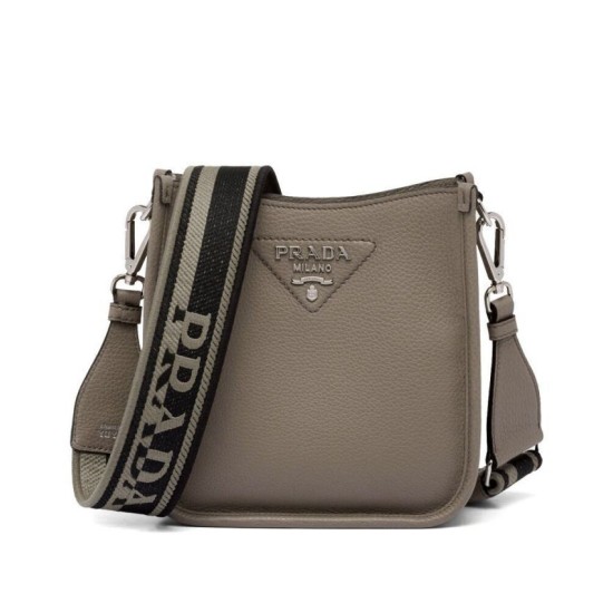 Replica Prada Mini Shoulder Bag Gray