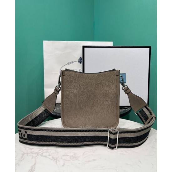 Replica Prada Mini Shoulder Bag Gray