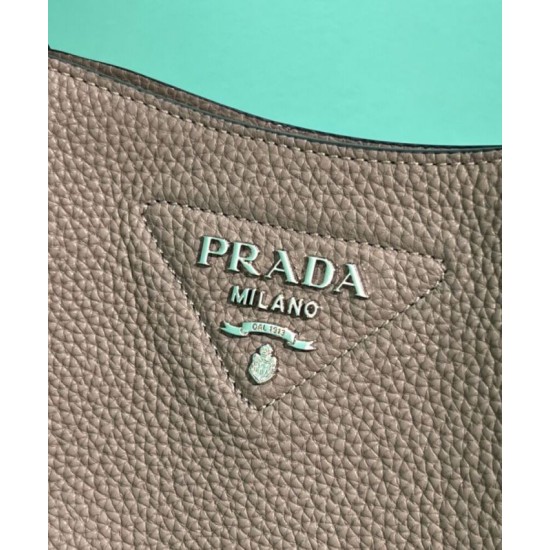 Replica Prada Mini Shoulder Bag Gray