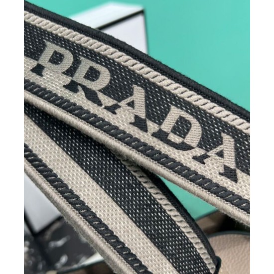 Replica Prada Mini Shoulder Bag Gray