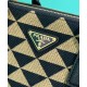 Replica Prada Borsa Prada Galleria Medium In Tessuto Jacquard Apricot