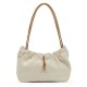 Replica YSL Saint Laurent Mini Leather Shoulder Bag Cream