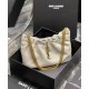 Replica YSL Saint Laurent Mini Leather Shoulder Bag Cream