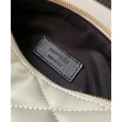 Fake YSL Saint Laurent Sade Mini Tube Bag In Quilted Lambskin Cream Replica
