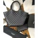 Replica YSL Saint Laurent Icare Maxi Shopping Bag In Quilted Lambskin Black