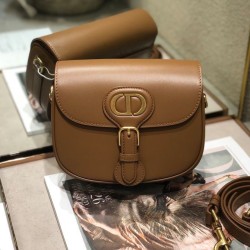 Fake Christian Dior Small Dior Bobby Bag M9317 Coffee Replica