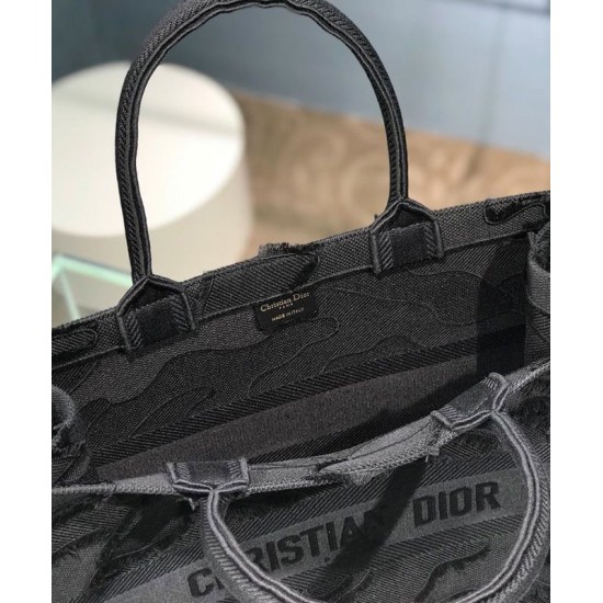 Replica Christian Dior Book Tote Black Replica Christian Dior Book Tote Black