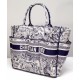 Replica Christian Dior Catherine Tote Dark Blue