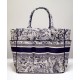 Replica Christian Dior Catherine Tote Dark Blue