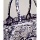 Replica Christian Dior Catherine Tote Dark Blue