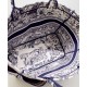 Replica Christian Dior Catherine Tote Dark Blue