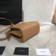 Replica YSL Saint Laurent East Side Smooth Leather Small Tote Bag 554116 Brown