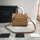 Replica YSL Saint Laurent East Side Smooth Leather Small Tote Bag 554116 Brown