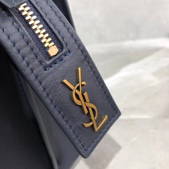 Fake YSL Saint Laurent East Side Smooth Leather Small Tote Bag 554116 Navy Blue Replica Replica YSL Saint Laurent East Side Smooth Leather Small Tote Bag 554116 Navy Blue