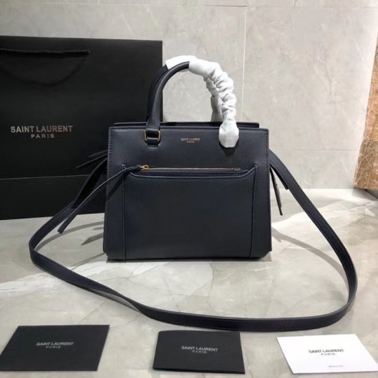 Fake YSL Saint Laurent East Side Smooth Leather Small Tote Bag 554116 Navy Blue Replica Replica YSL Saint Laurent East Side Smooth Leather Small Tote Bag 554116 Navy Blue
