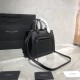 Replica YSL Saint Laurent East Side Smooth Leather Small Tote Bag 554116 Black